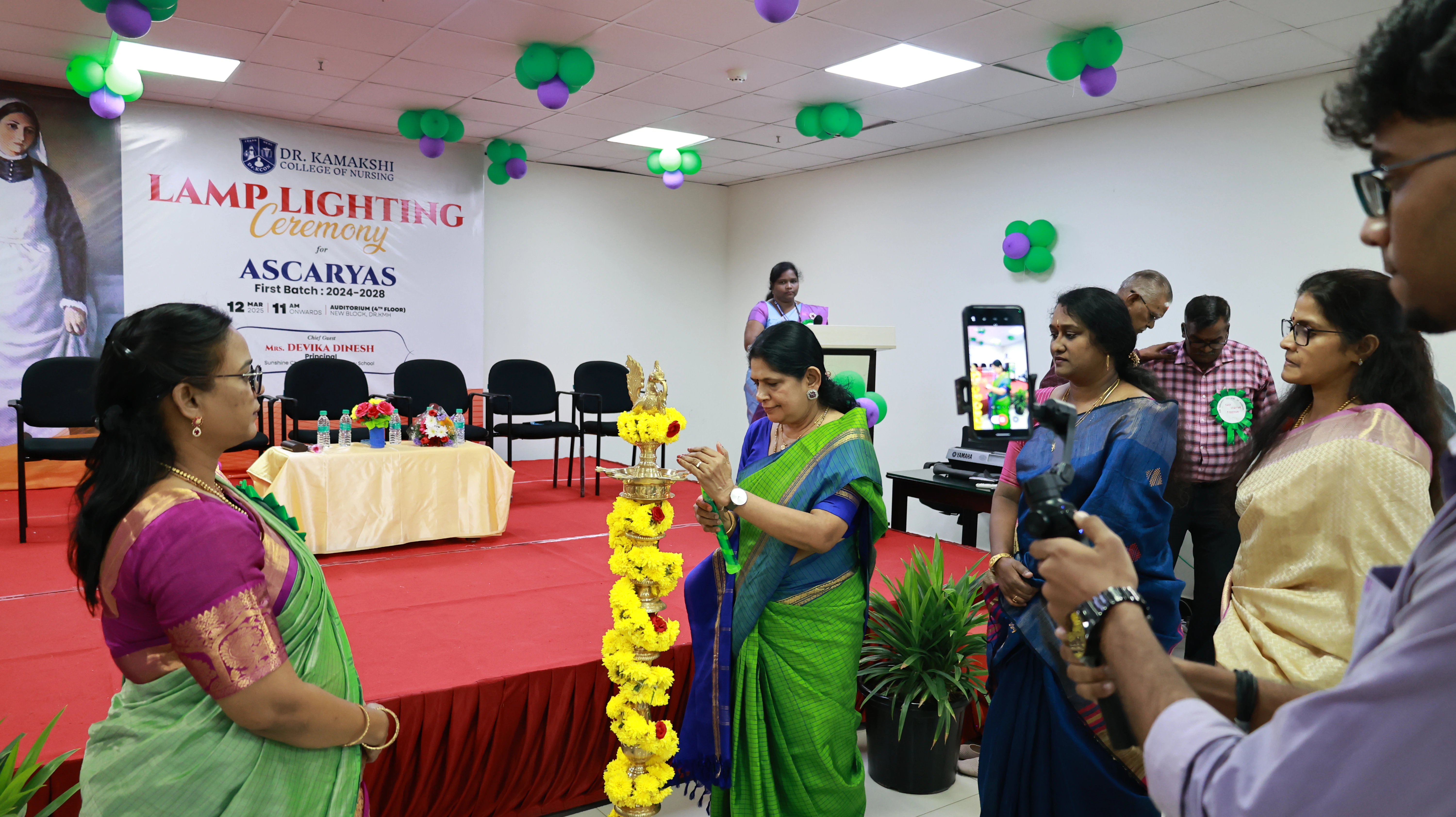 Lamp-Lighting Event Photo