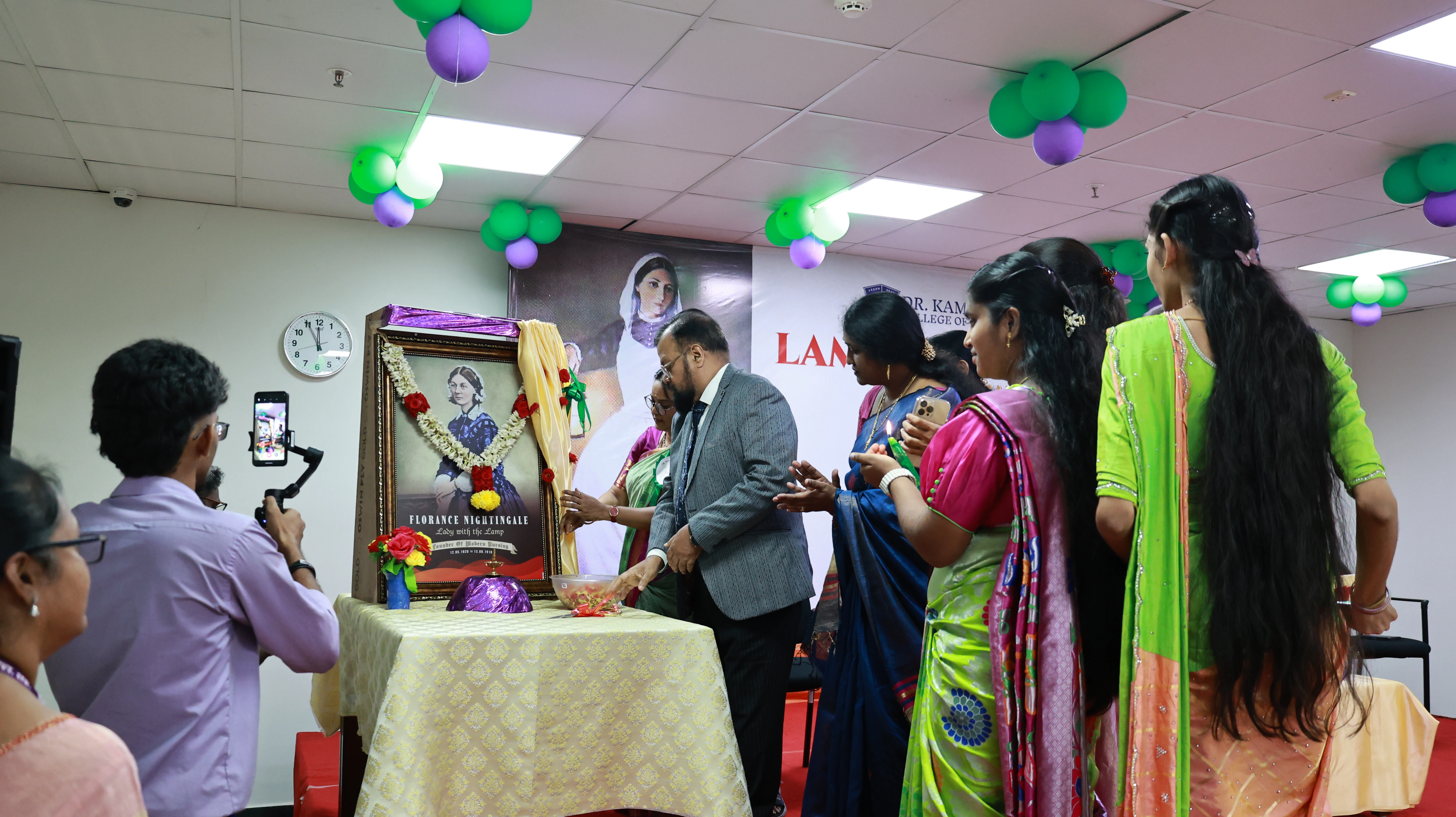 Lamp-Lighting Event Photo