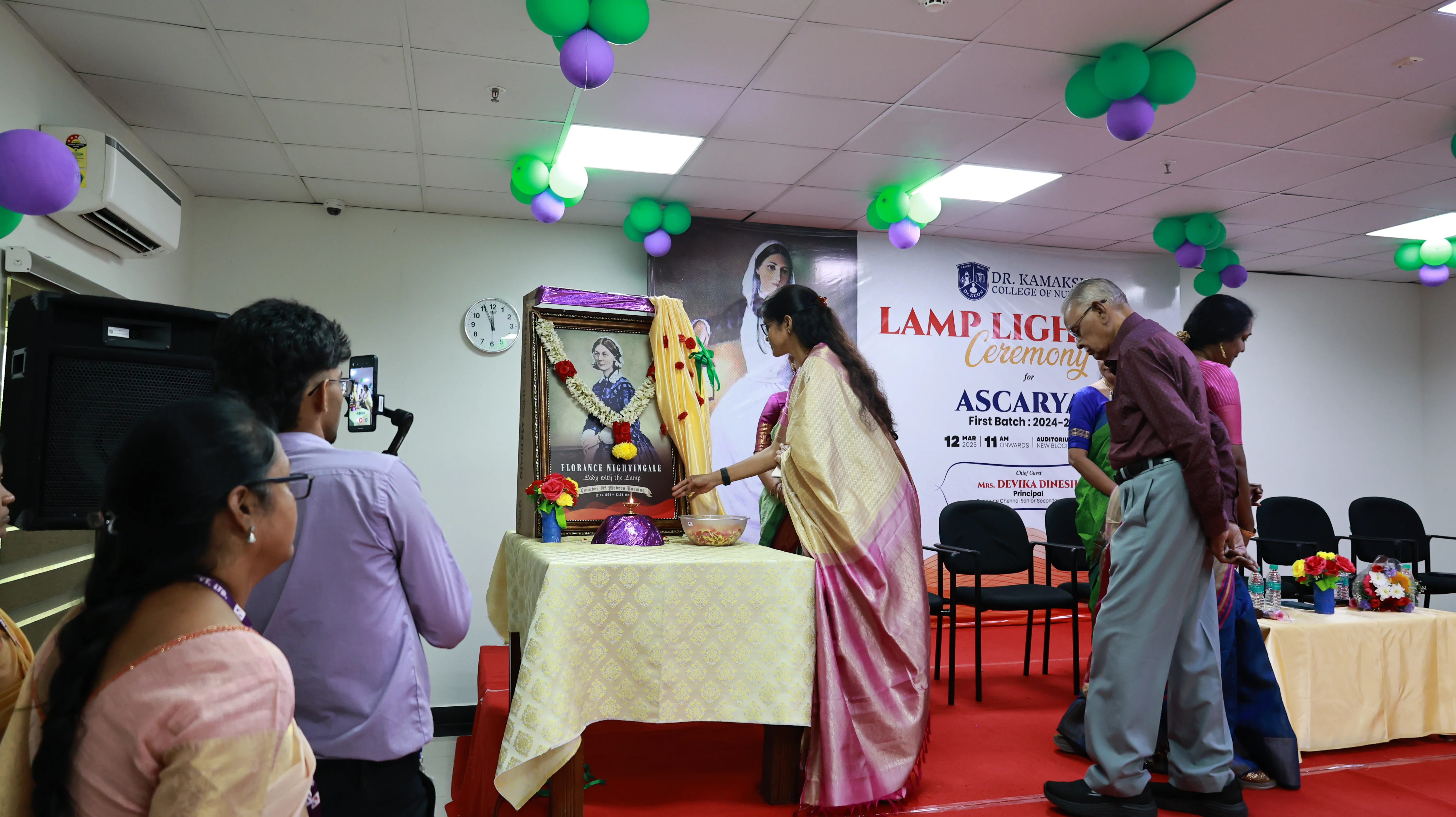 Lamp-Lighting Event Photo